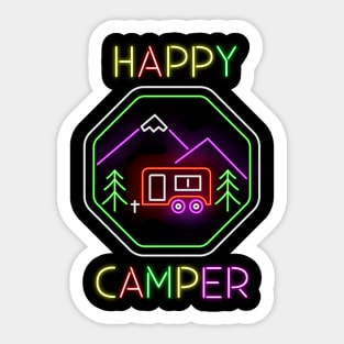 I'M Simple Camping Wine Dog Flip-Flops Lover Women Shirt Tee Sticker